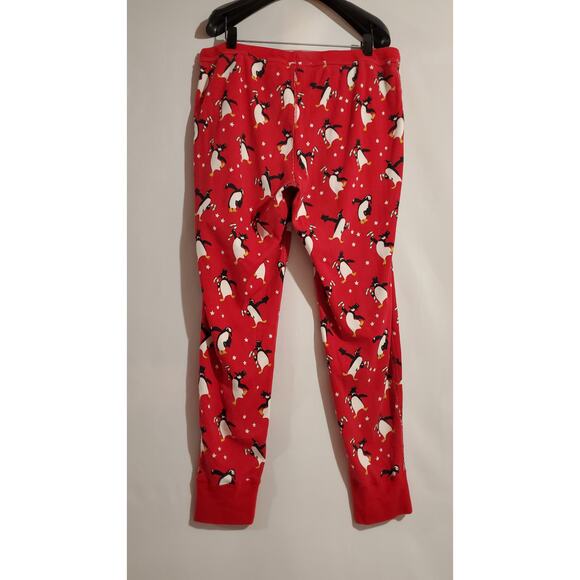 Hanna Andersson Womens 100% Organic Cotton Penguin Christmas Pajama Set Size XL - Picture 5 of 15